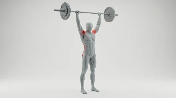 Arraché power barre (power snatch)