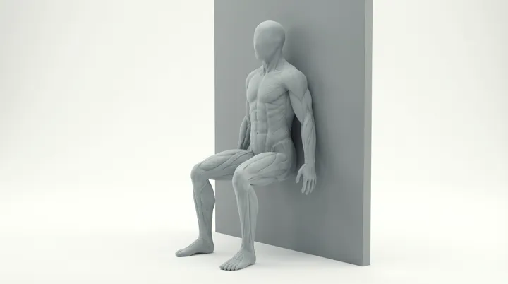 Chaise murale (wall-sit)