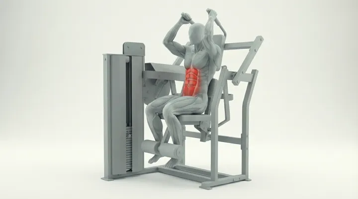Crunch à la machine