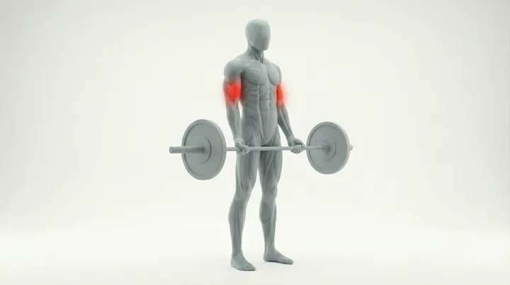 Curl biceps barre