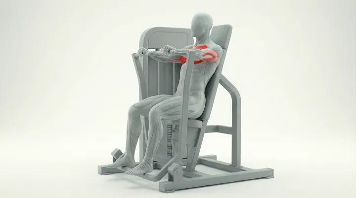 Développé à la machine (chest press)