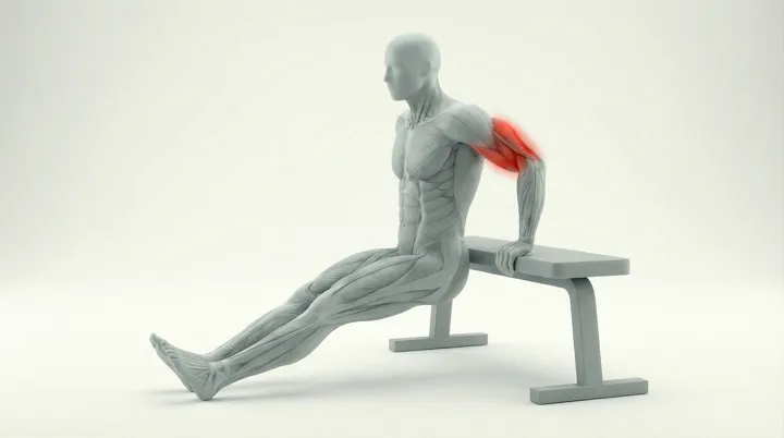 Dips banc (triceps)