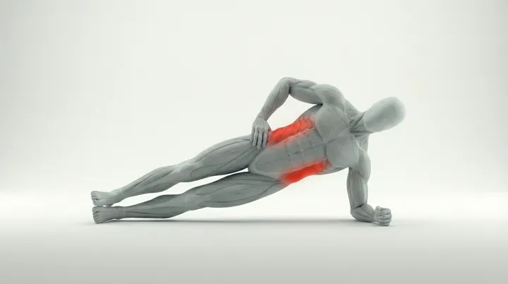 Gainage latéral (side plank)