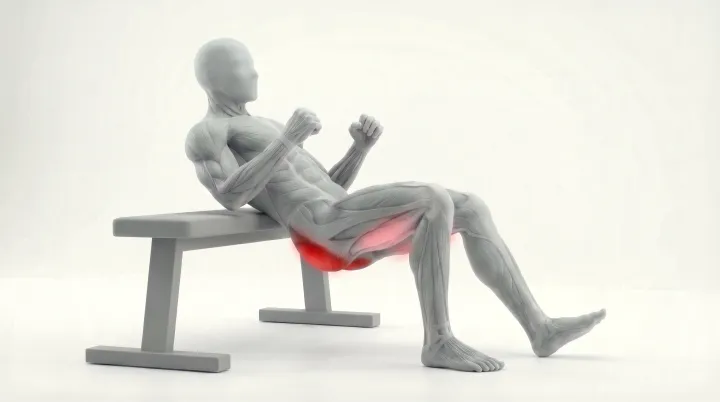 Hip thrust en B-stance