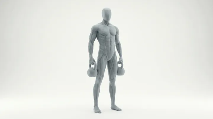 Extension des mollets au kettlebell