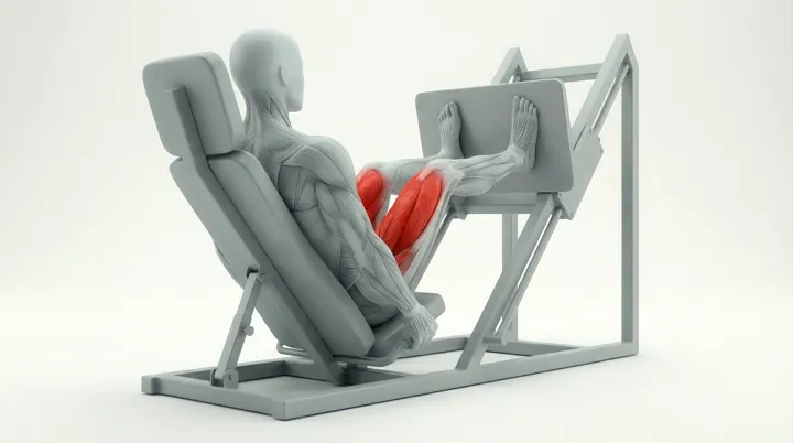 Presse à cuisses (leg press)