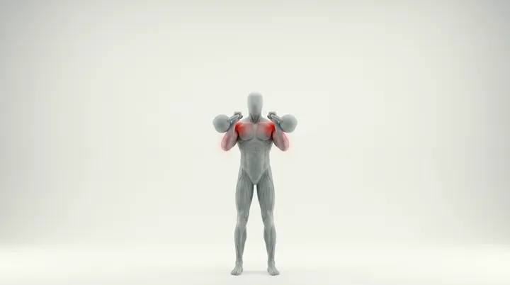Push press au kettlebell