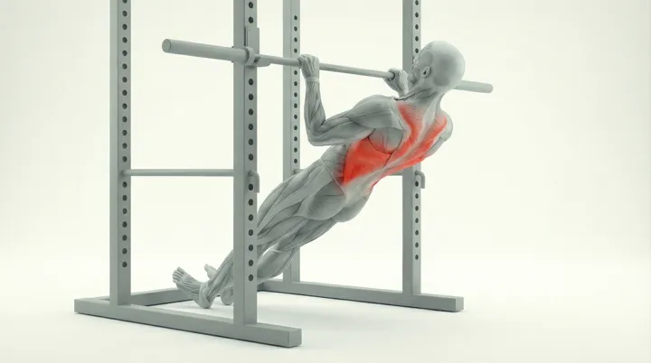 Rowing inversé (inverted row)