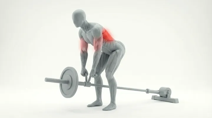 Rowing en T (T-bar row)