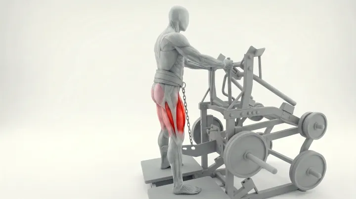 Squat à la ceinture (belt squat)