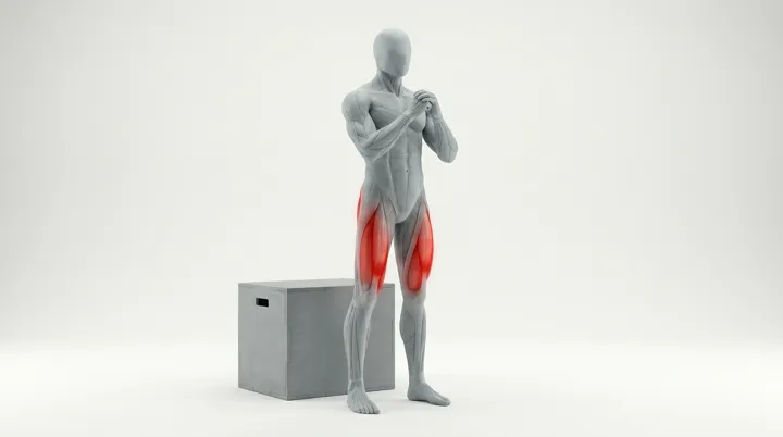 Squat au banc (box squat)