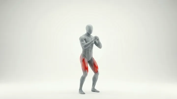 Squat sauté (jump squat)