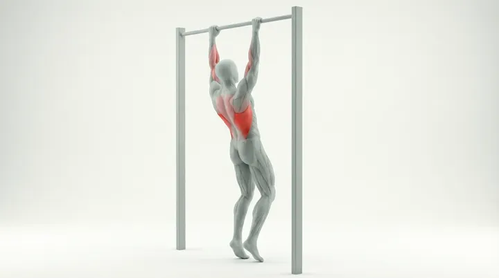 Traction pronation (pull-up)