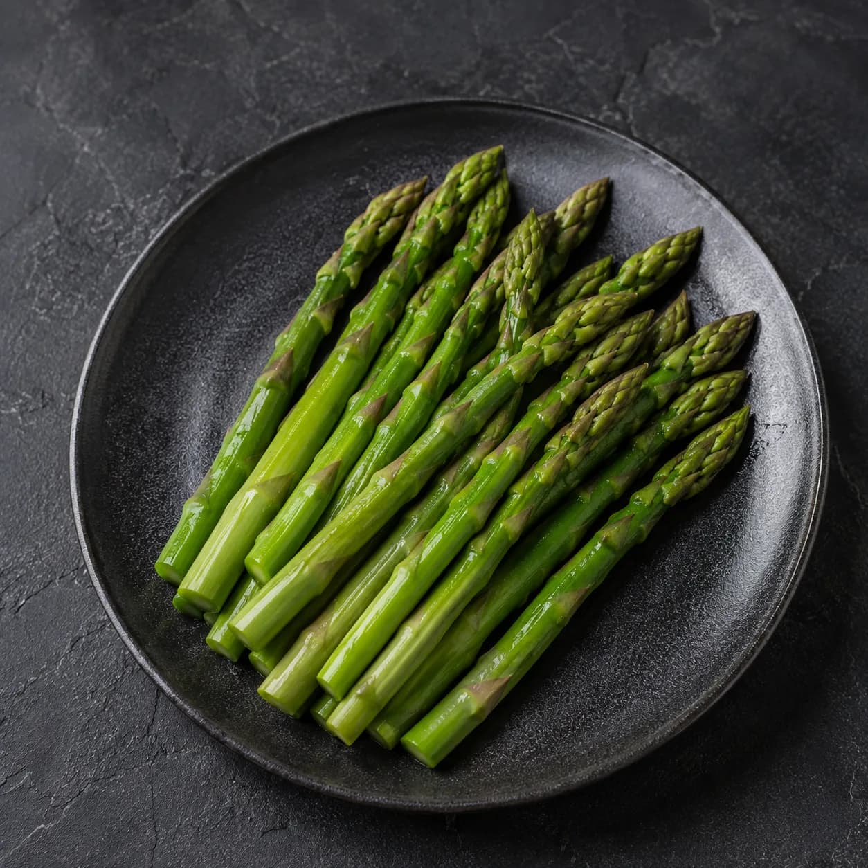 Asperges, cuites