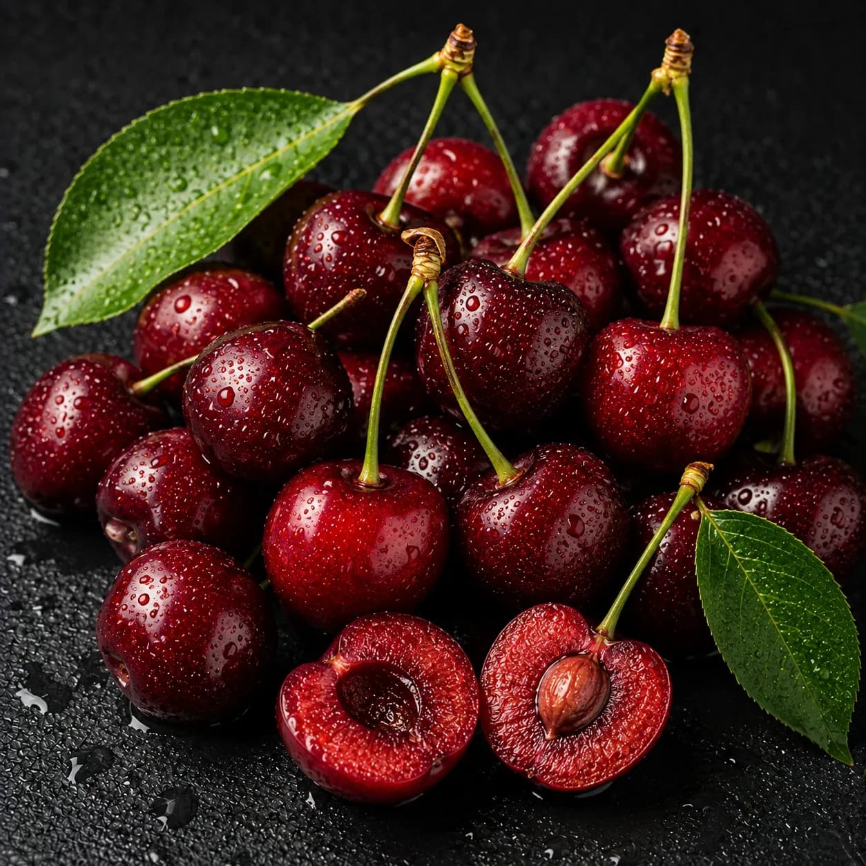 Cerises, crues
