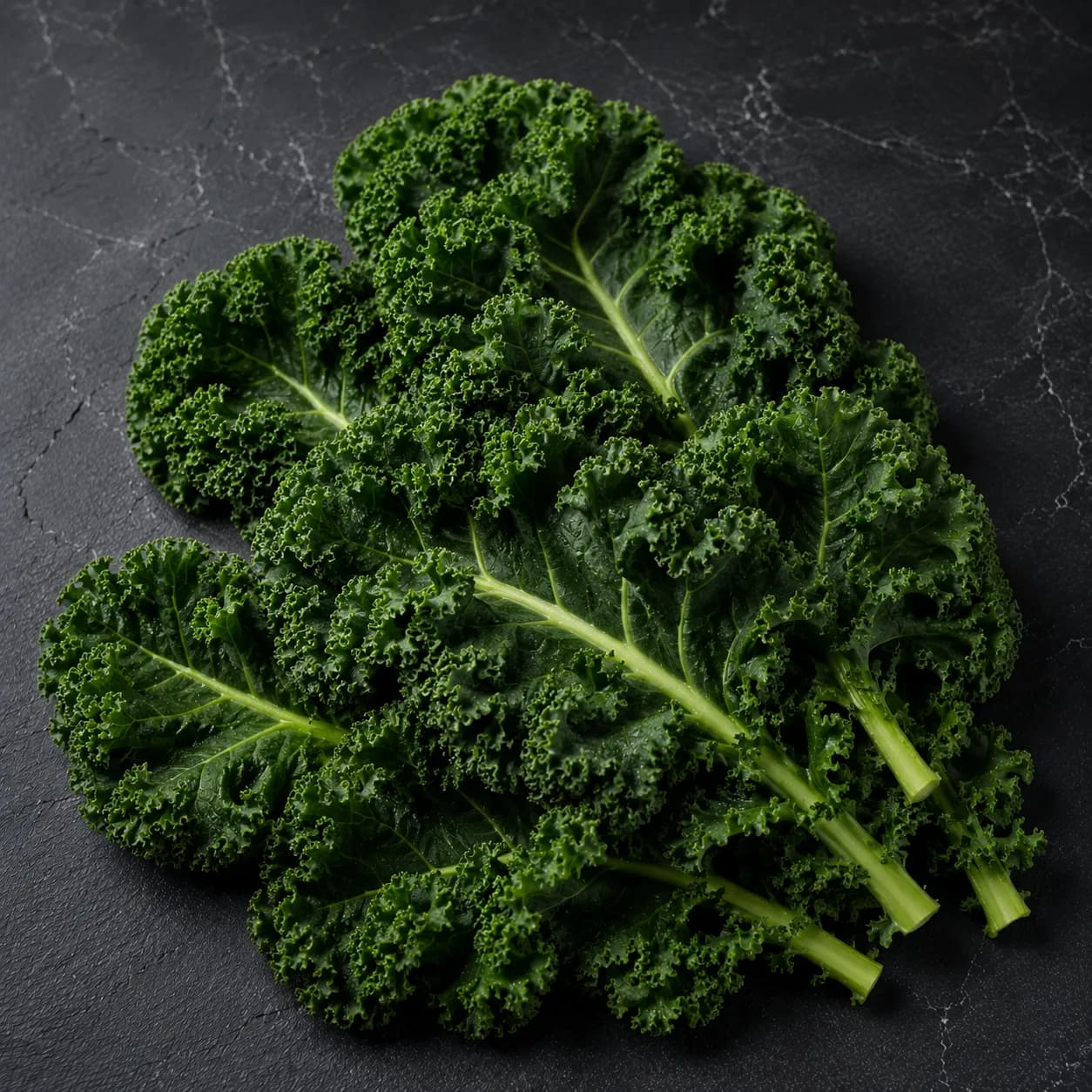 Chou kale, cru