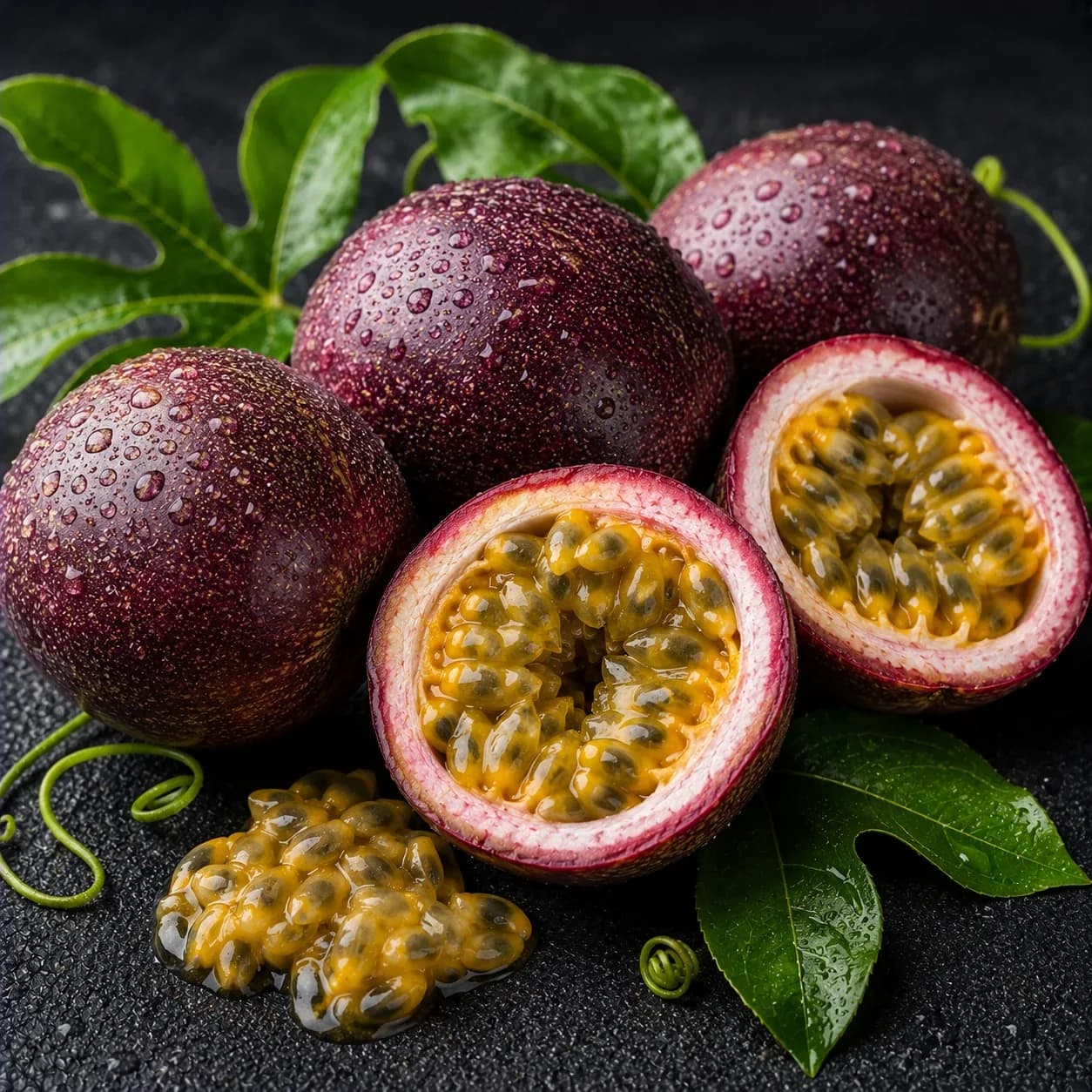 Fruit de la passion, cru