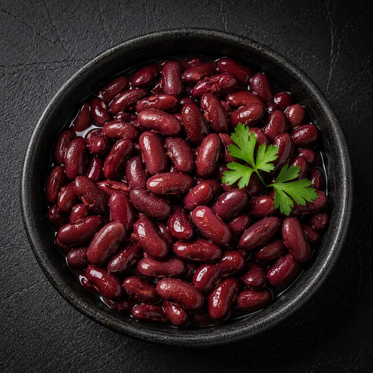 Haricots rouges cuits