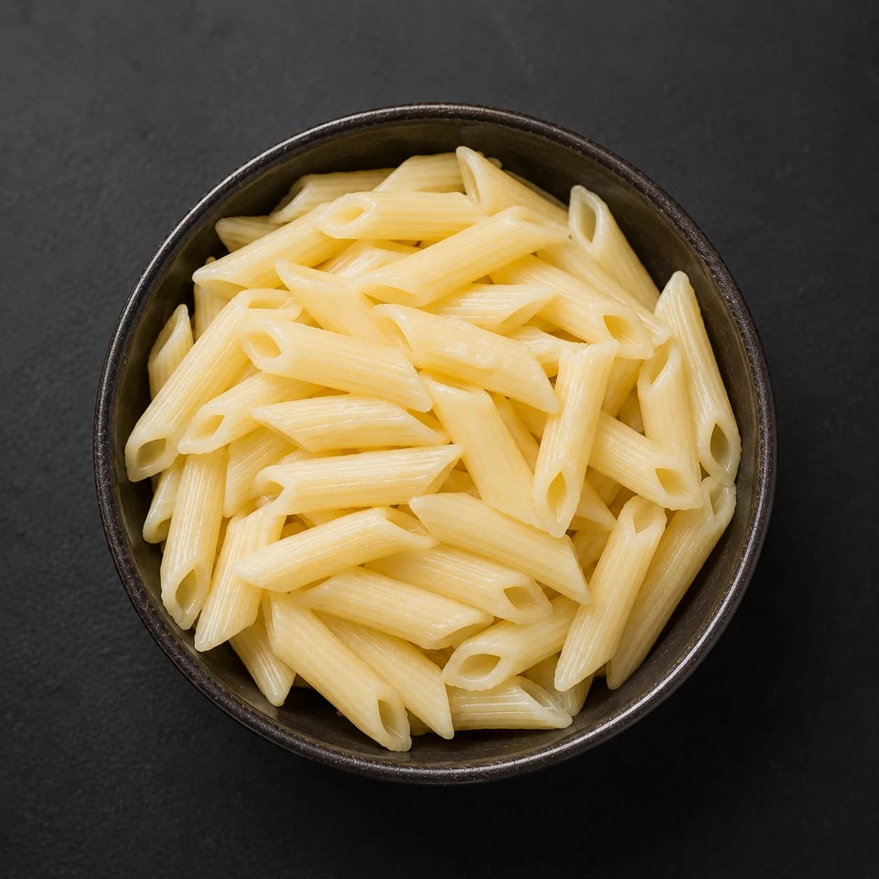 Pâtes blanches, cuites