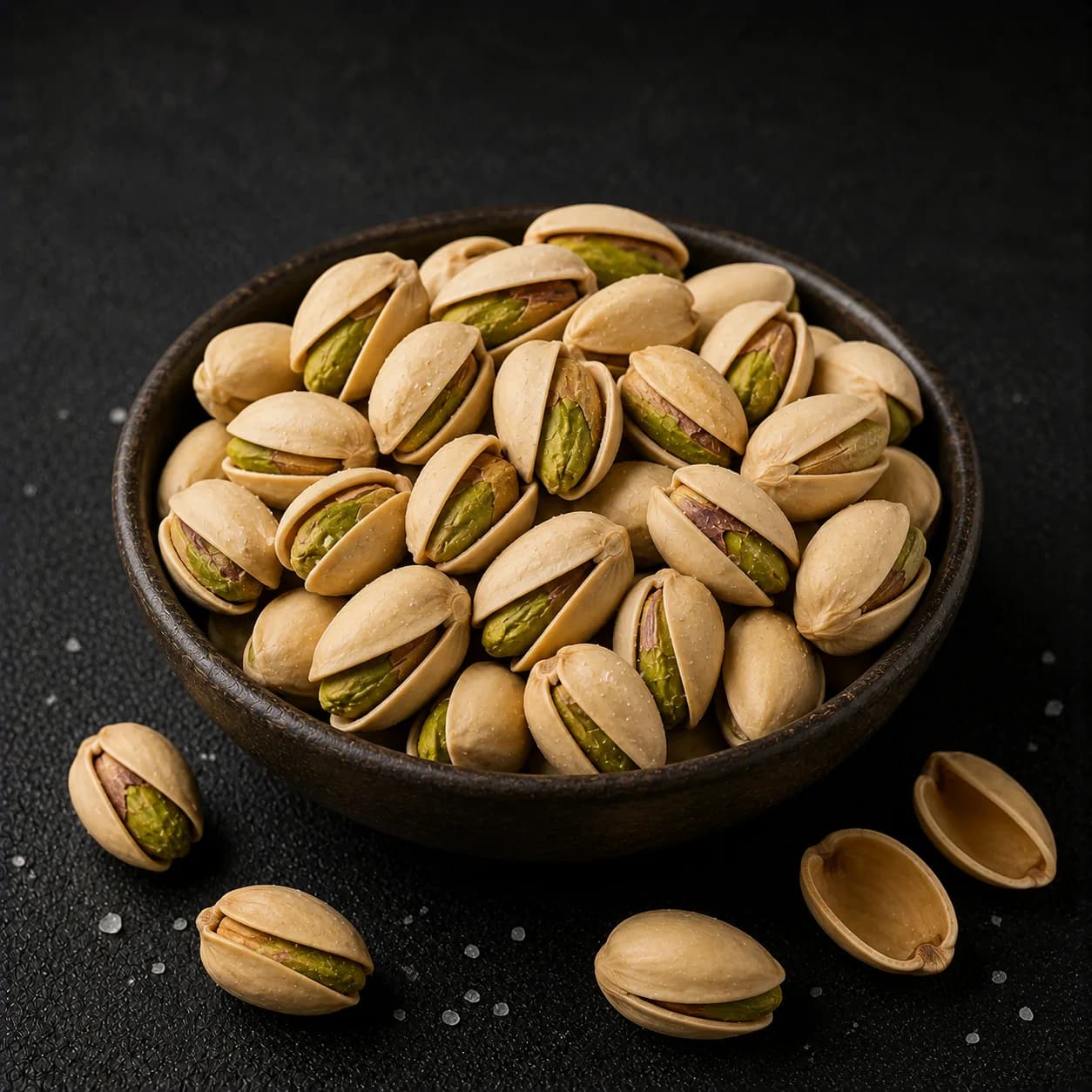 Pistaches, grillées, salées