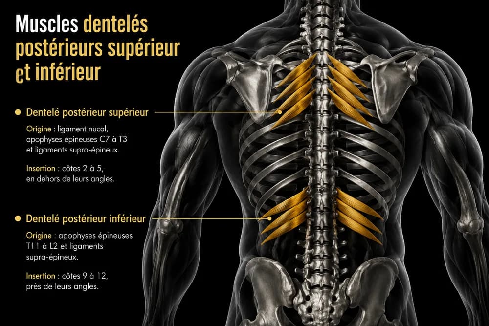Dentelés postérieurs
