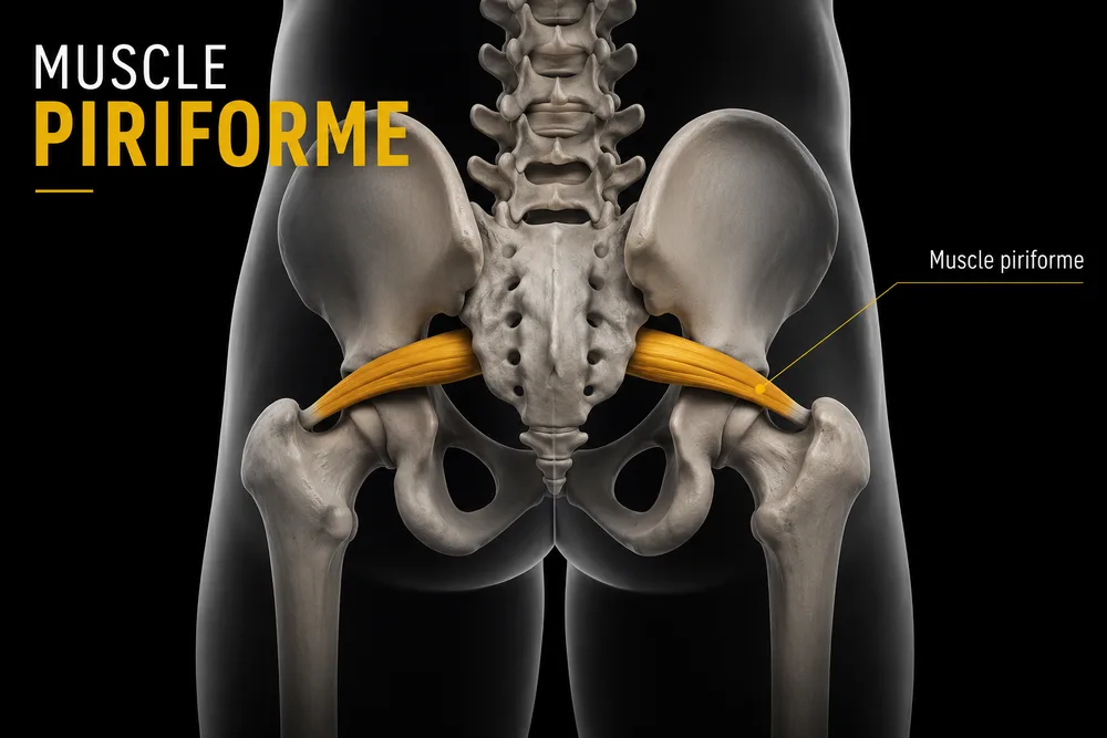Schéma anatomique — Piriforme