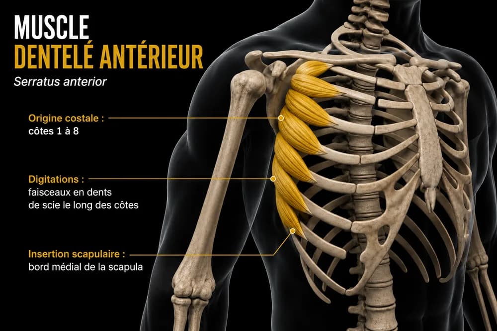 Dentelé antérieur