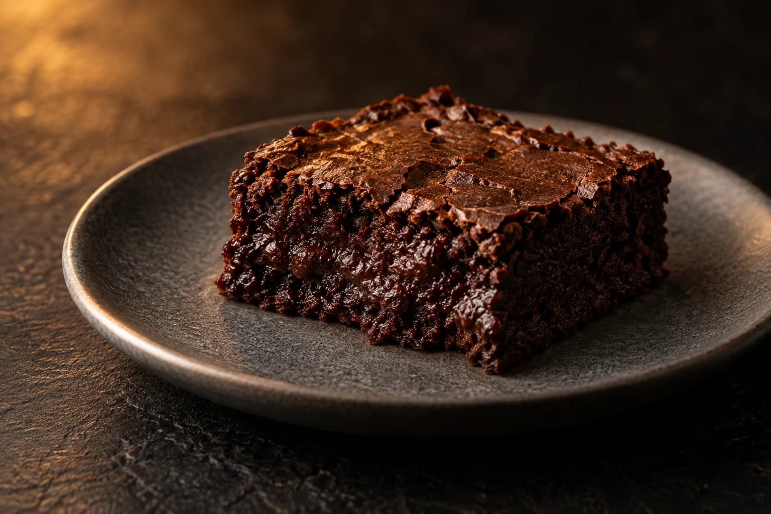 Brownie protéiné aux haricots noirs