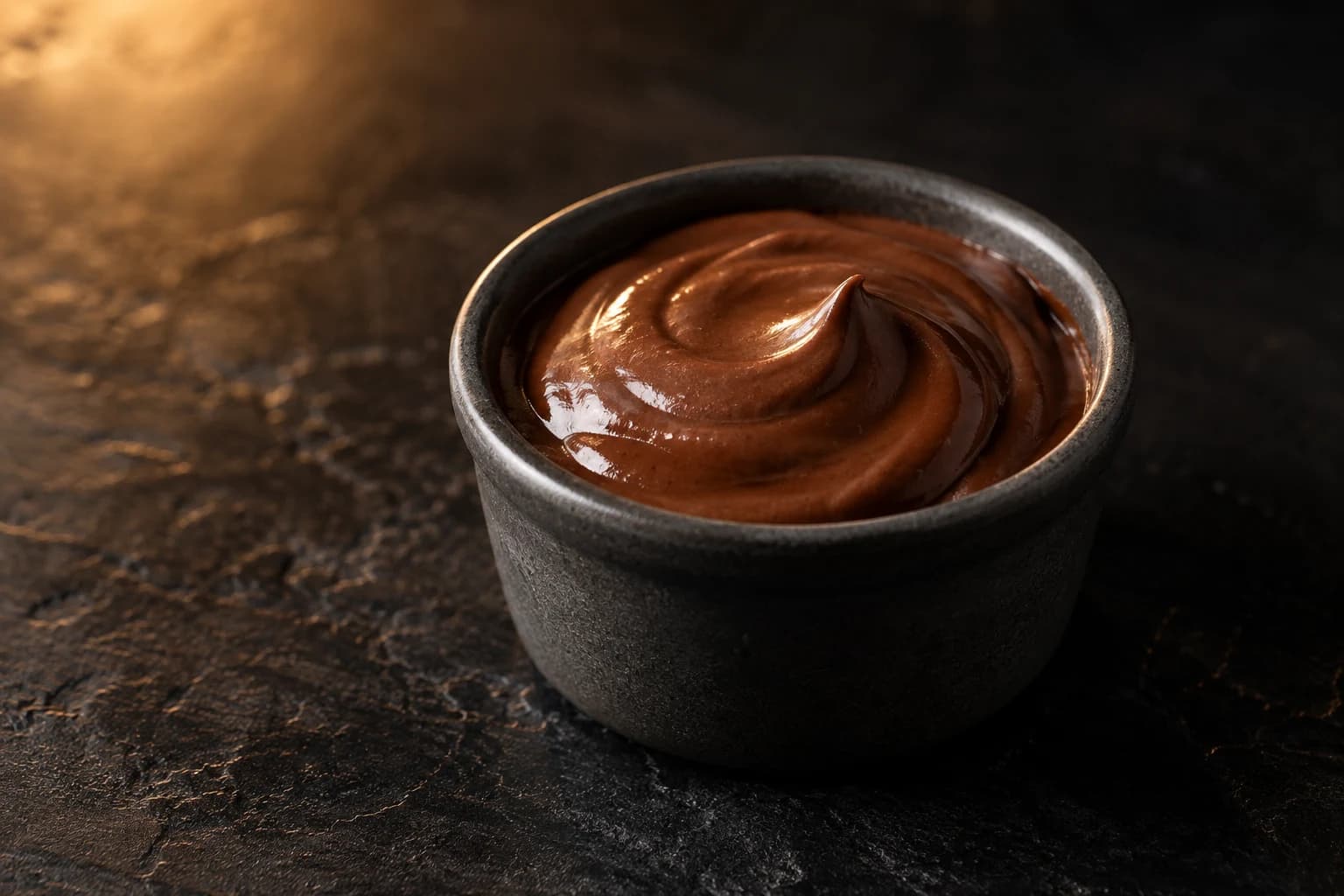 Crème dessert chocolat au tofu soyeux