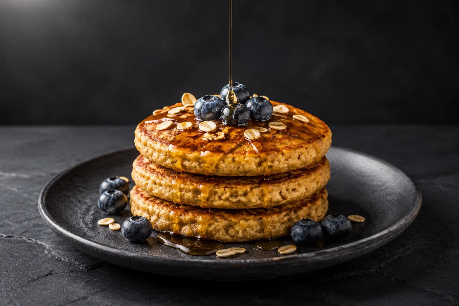 Pancakes protéinés à l'avoine