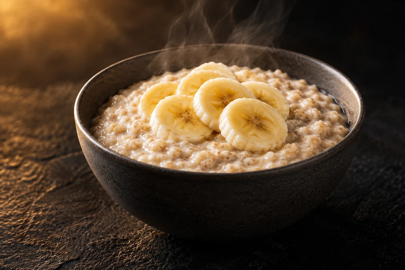 Porridge express whey-banane (micro-ondes)
