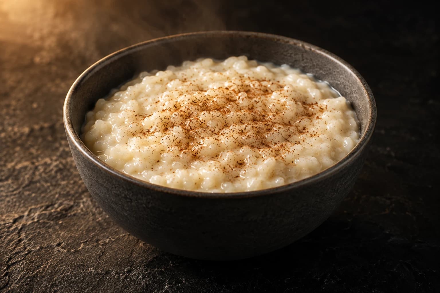 Riz au lait protéiné rapide