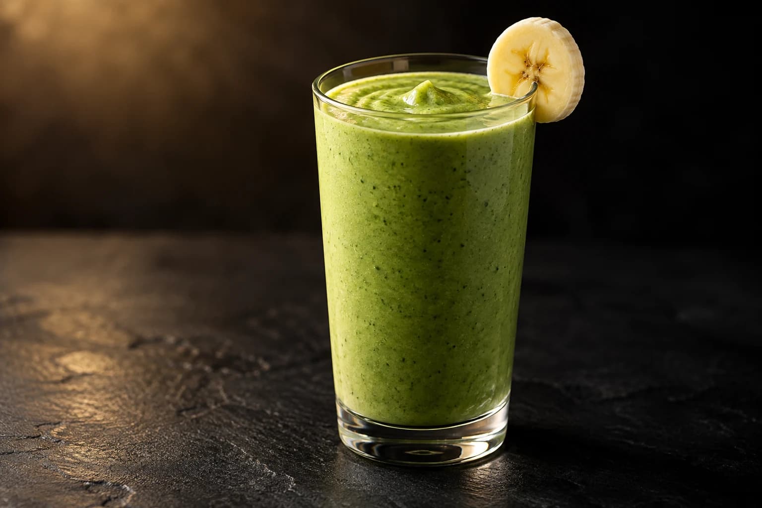 Smoothie vert protéiné